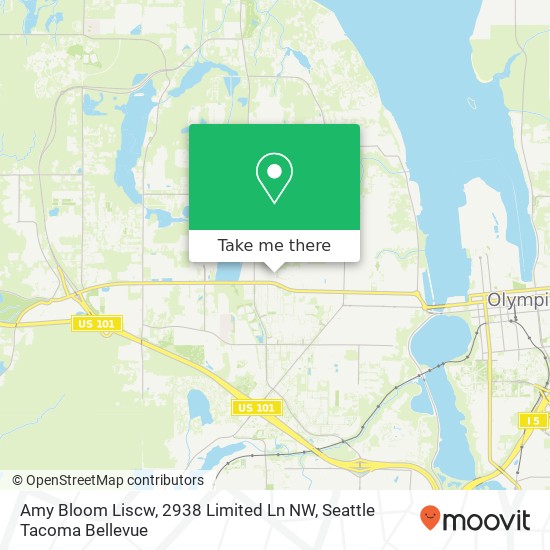 Amy Bloom Liscw, 2938 Limited Ln NW map