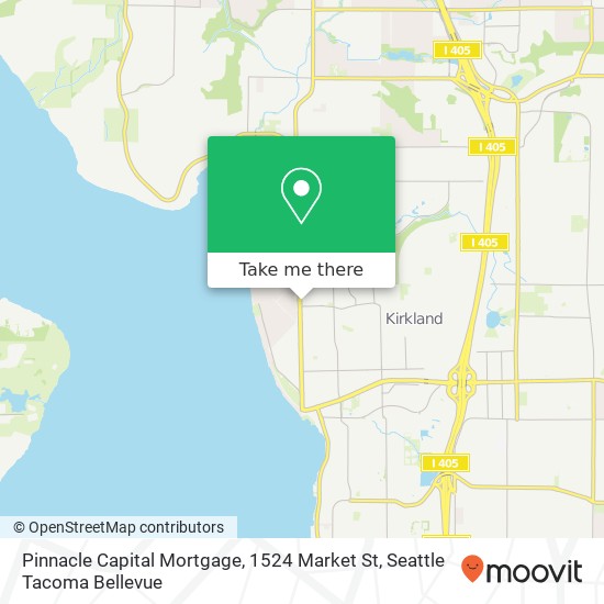 Pinnacle Capital Mortgage, 1524 Market St map