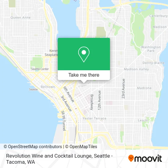 Mapa de Revolution Wine and Cocktail Lounge