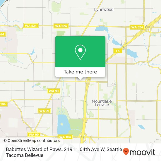 Babettes Wizard of Paws, 21911 64th Ave W map