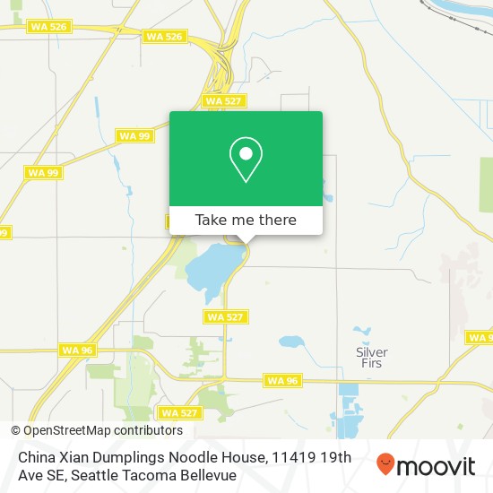 Mapa de China Xian Dumplings Noodle House, 11419 19th Ave SE
