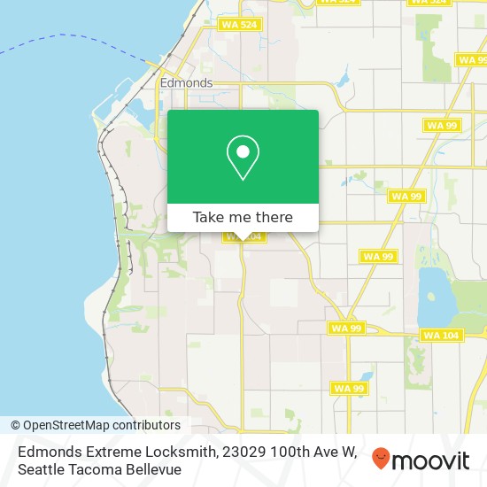 Edmonds Extreme Locksmith, 23029 100th Ave W map