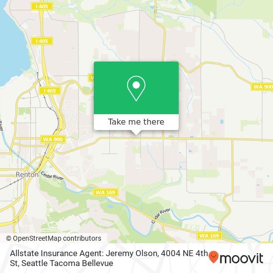 Allstate Insurance Agent: Jeremy Olson, 4004 NE 4th St map