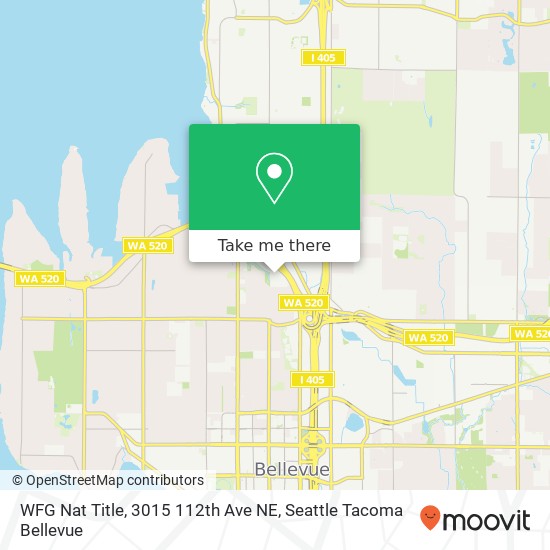 Mapa de WFG Nat Title, 3015 112th Ave NE