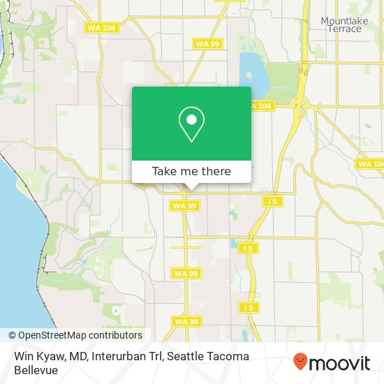 Win Kyaw, MD, Interurban Trl map