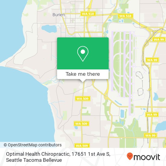 Optimal Health Chiropractic, 17651 1st Ave S map