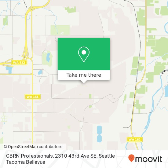 Mapa de CBRN Professionals, 2310 43rd Ave SE