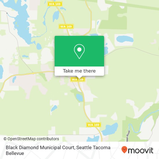 Mapa de Black Diamond Municipal Court