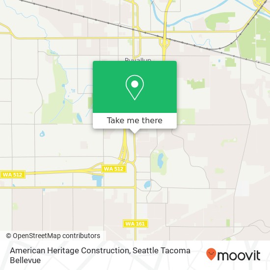 American Heritage Construction map