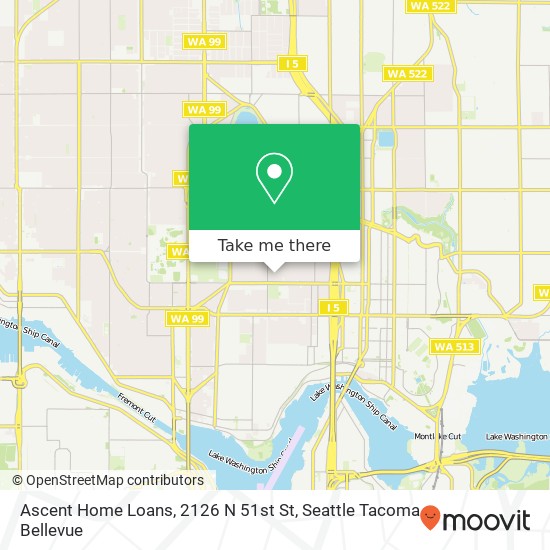Mapa de Ascent Home Loans, 2126 N 51st St