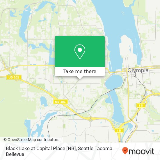 Black Lake at Capital Place [NB] map