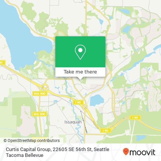 Mapa de Curtis Capital Group, 22605 SE 56th St