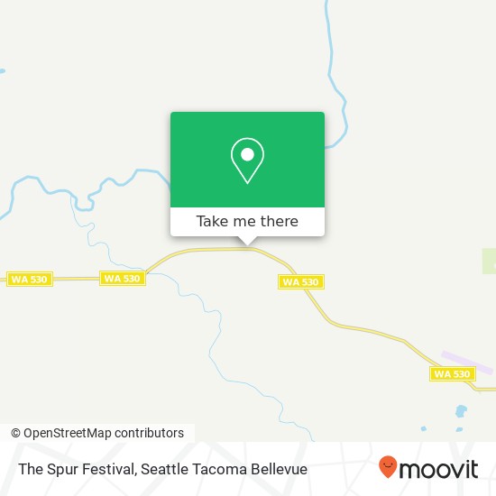The Spur Festival map