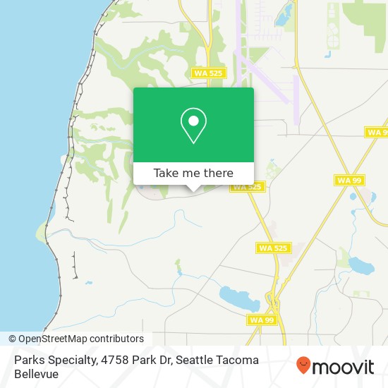 Parks Specialty, 4758 Park Dr map