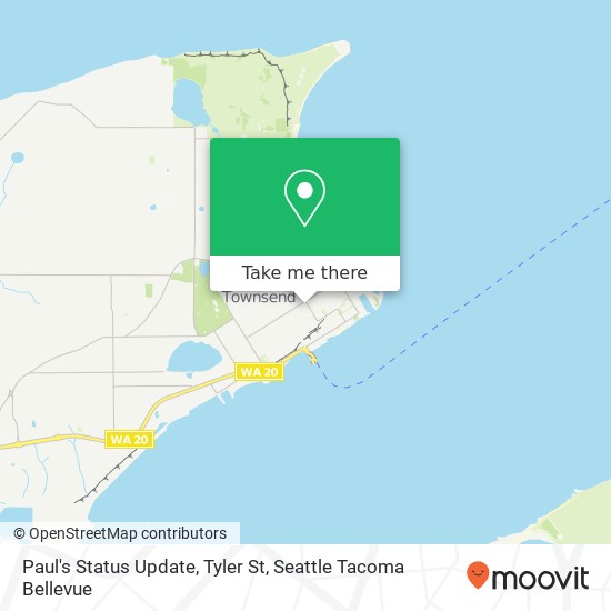 Paul's Status Update, Tyler St map