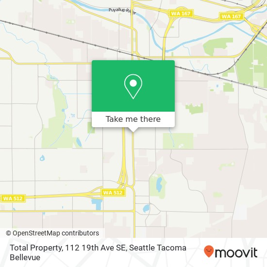 Total Property, 112 19th Ave SE map