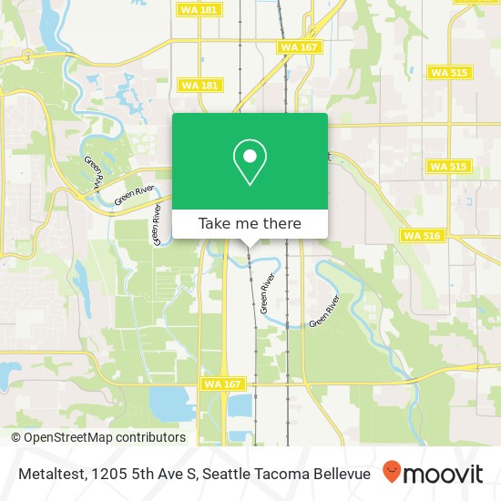 Metaltest, 1205 5th Ave S map