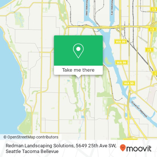 Redman Landscaping Solutions, 5649 25th Ave SW map