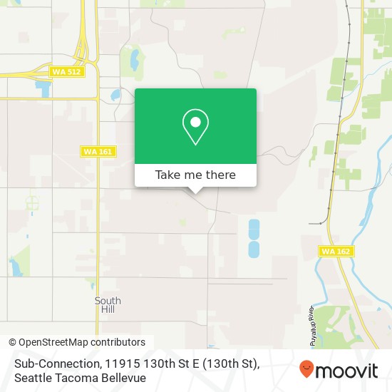 Sub-Connection, 11915 130th St E map