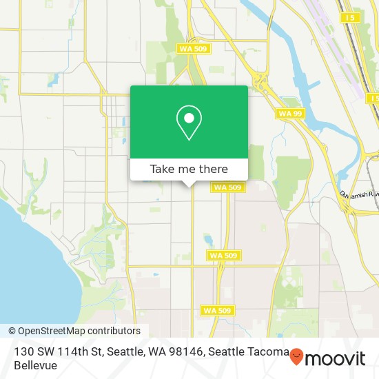 130 SW 114th St, Seattle, WA 98146 map