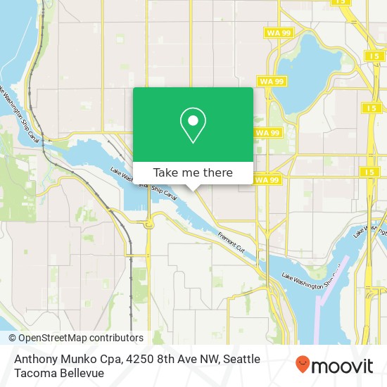 Anthony Munko Cpa, 4250 8th Ave NW map