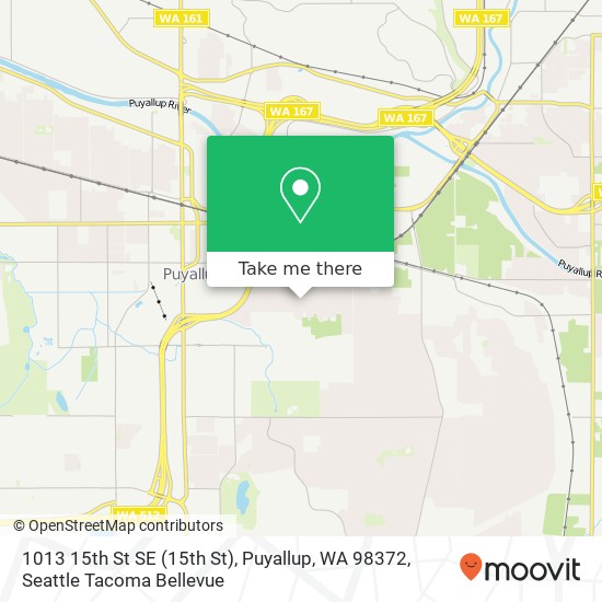 1013 15th St SE (15th St), Puyallup, WA 98372 map