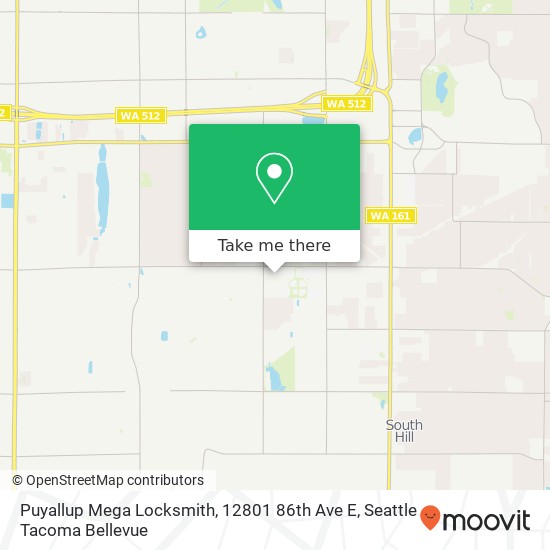 Puyallup Mega Locksmith, 12801 86th Ave E map