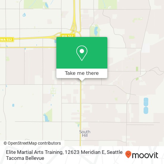 Elite Martial Arts Training, 12623 Meridian E map