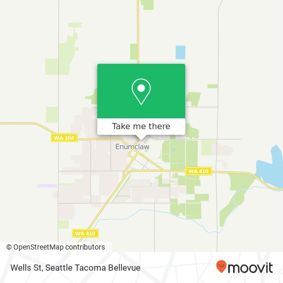 Wells St, Enumclaw (WABASH), WA 98022 map