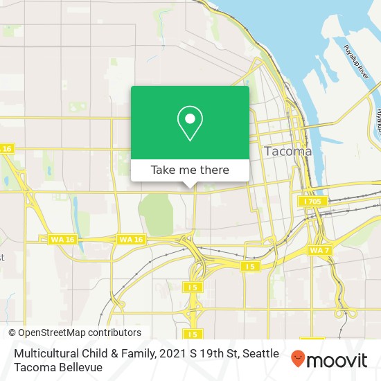 Multicultural Child & Family, 2021 S 19th St map