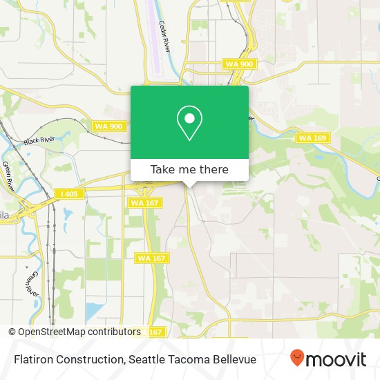 Flatiron Construction map