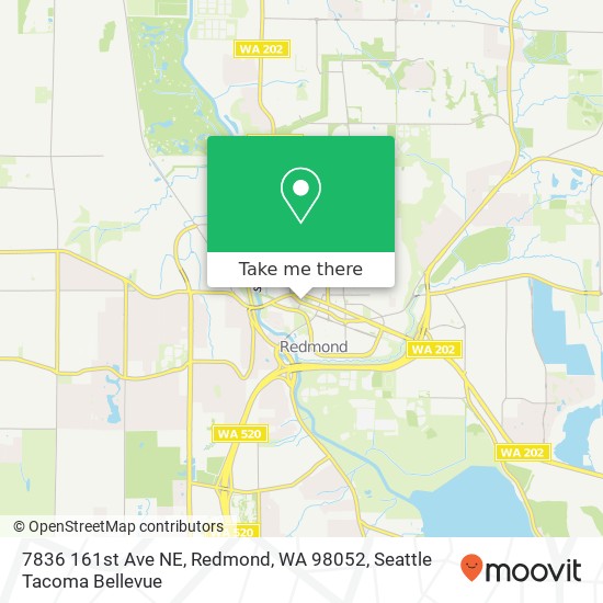 7836 161st Ave NE, Redmond, WA 98052 map