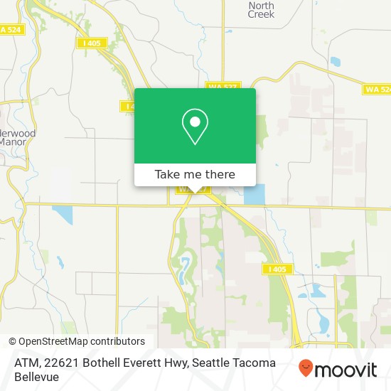 ATM, 22621 Bothell Everett Hwy map