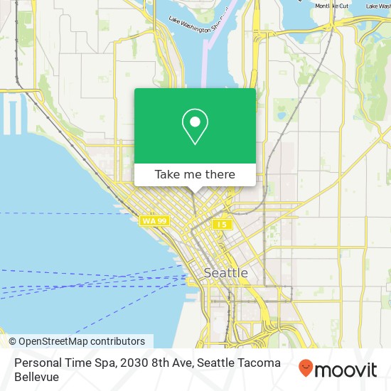 Personal Time Spa, 2030 8th Ave map