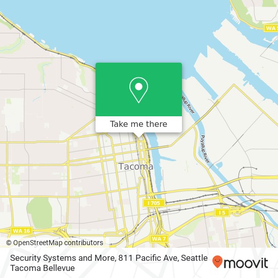 Security Systems and More, 811 Pacific Ave map