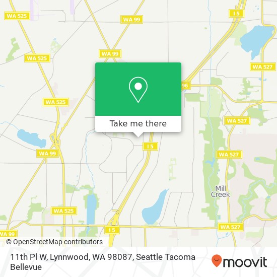 11th Pl W, Lynnwood, WA 98087 map