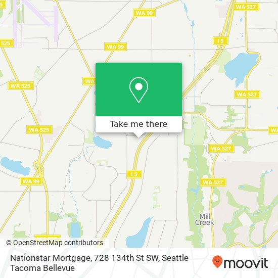 Nationstar Mortgage, 728 134th St SW map