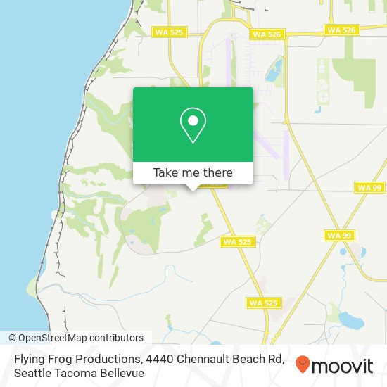 Mapa de Flying Frog Productions, 4440 Chennault Beach Rd