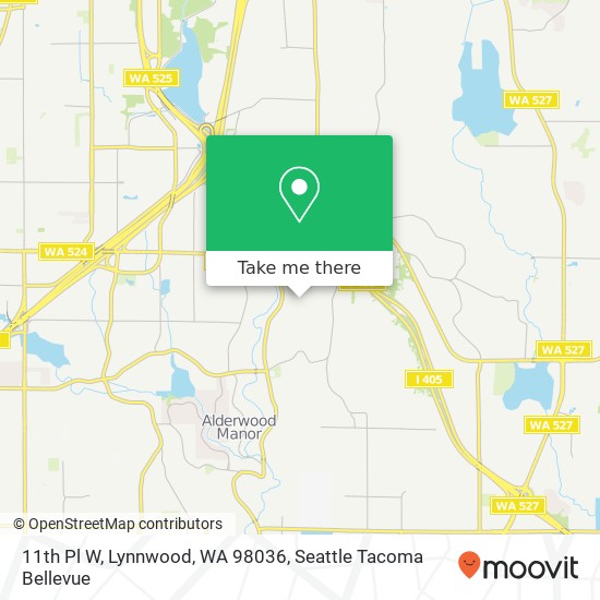 11th Pl W, Lynnwood, WA 98036 map