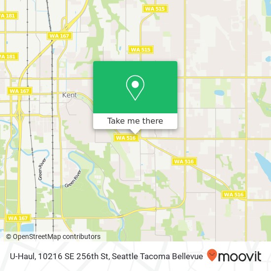 U-Haul, 10216 SE 256th St map