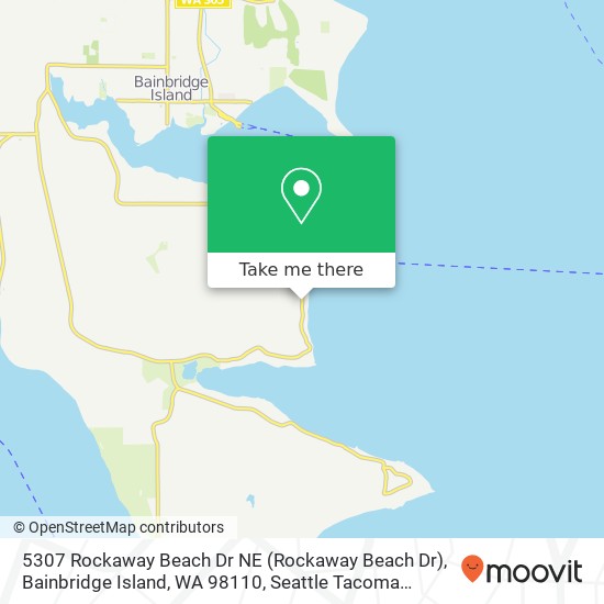 5307 Rockaway Beach Dr NE (Rockaway Beach Dr), Bainbridge Island, WA 98110 map