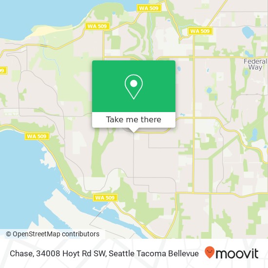 Chase, 34008 Hoyt Rd SW map