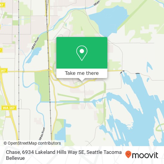 Chase, 6934 Lakeland Hills Way SE map