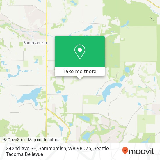 242nd Ave SE, Sammamish, WA 98075 map