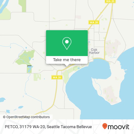 PETCO, 31179 WA-20 map