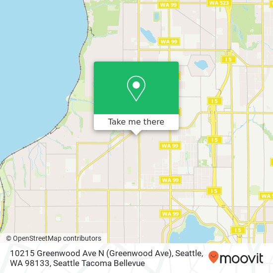 10215 Greenwood Ave N (Greenwood Ave), Seattle, WA 98133 map