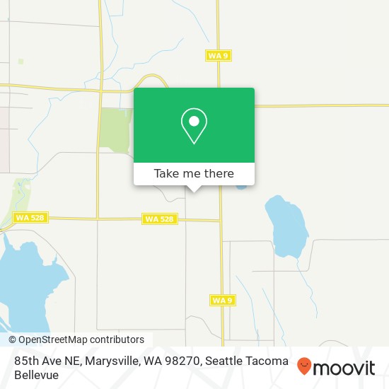 Mapa de 85th Ave NE, Marysville, WA 98270