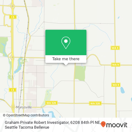 Mapa de Graham Private Robert Investigator, 6208 84th Pl NE