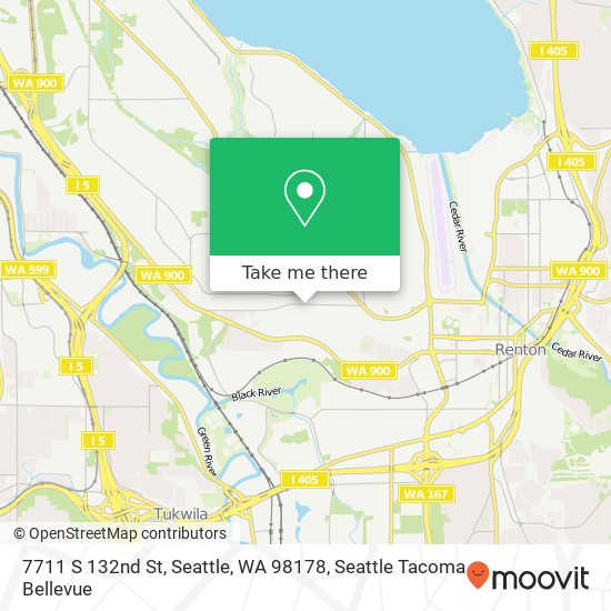 7711 S 132nd St, Seattle, WA 98178 map