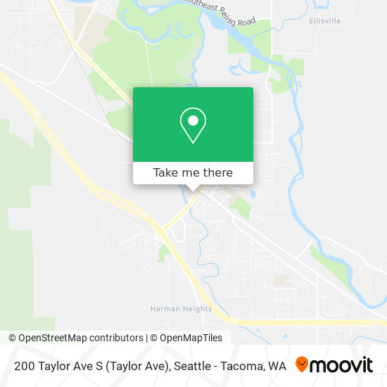 Mapa de 200 Taylor Ave S